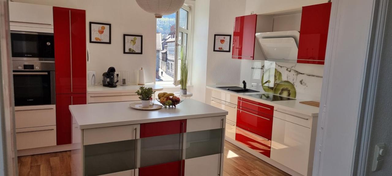 Ferienwohnung Marktblick Goslar Bagian luar foto